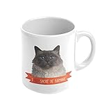 Mygoodprice MUG en céramique au motif Sacre de birmanie