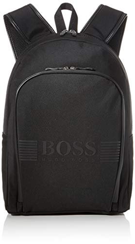 BOSS: Pixel backpack  Mochilas Hombre  Negro  Black   12x43x29 cm  T