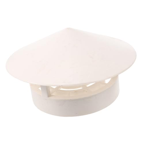 Cubierta de chimenea de PVC blanco de 250mm para techos 2