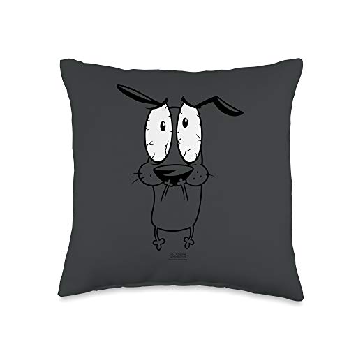 scared dog pillow