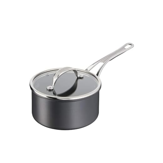 Tefal H9122344 kastrull, 18 cm, Jamie Oliver, hård anodiserad, aluminium