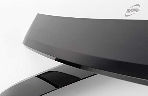 Miniatura 6 de Alerón de techo de viseras de ventana trasera ABS negro ahumado para Chevrolet Cruze Sedan 2011-2015