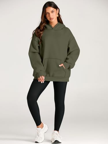 Image of EFAN Women's Hoodies Oversized Sweatshirt Comfort Fleece Sweaters | Cozy Trendy Pullover Hoodies, Sweatshirts with Pockets For Fall & Winter