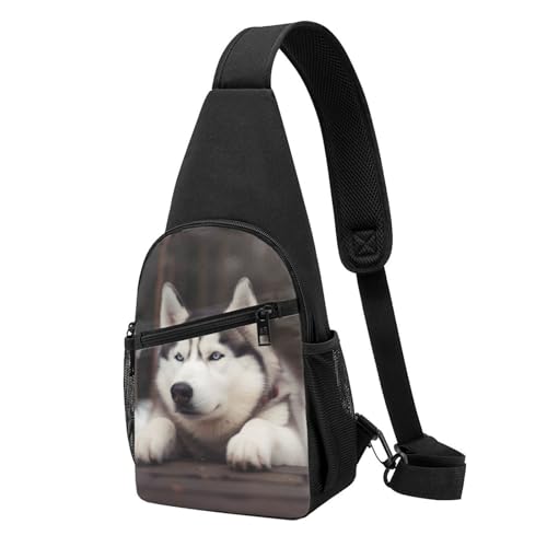 Sac à dos à bandoulière noir compact contre la fatigue des épaules