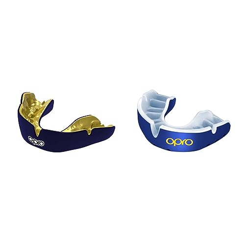 New OPRO Instant Custom-Fit Mouth Guard, Dentist Mouthguard, Revolutionary Fitting Technology & New Gold Level Mouthguard, Adults and Junior Sports Mouth Guard