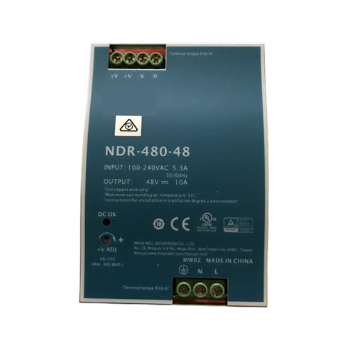 Alimentation NDR-480-48 480W robuste avec boîtier métal durable - 2