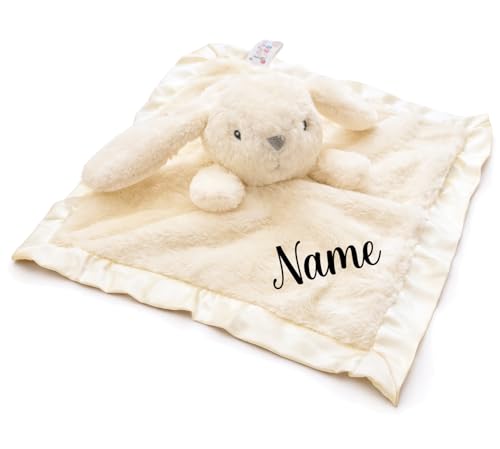 SONA G DESIGNS Personalized with Name Bunny Rabbit Lovie Sec