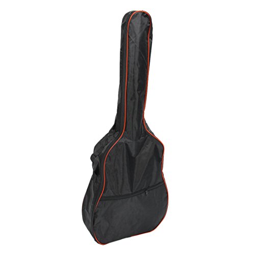shanpu Housse de transport arrière pour guitare acoustique classique 41″ avec bretelles de 5 mm, Noir , 107cm X 41cm - Les Beatles, Paul McCartney, John Lennon, RIngo Starr, George Harrison shanpu Housse de transport arrière pour guitare acoustique classique 41" avec bretelles de 5 mm, Noir , 107cm X 41cm – Image 4