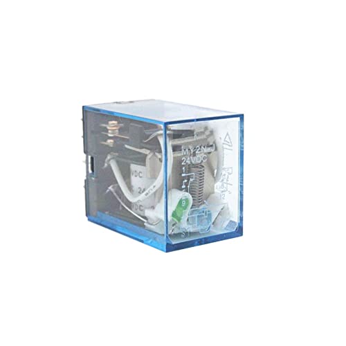 Relais micro électromagnétique DPDT MY2NJ 220V avec LED | Lot de 5 pièces