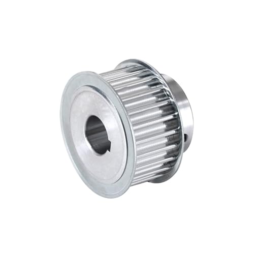 Poulie de synchronisation HTD8M 32 dents type BF avec alésage 30mm pour courroie largeur 25mm