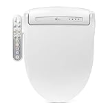 Bio Bidet by Bemis BB-800 Bidet Toilet Seat, Adjustable Warm Water, Round, white