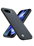 Puxssul Cover per Google Pixel 9a 5G, Custodia in Pelle Sintetica TPU, Anti-Shock Anti-Graffio Anti-Scivolo Ultra Leggera Cover per Google Pixel 9a (Grigio)