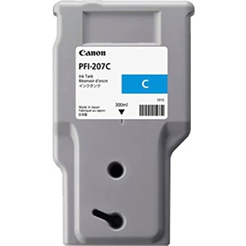 Image of Canon PFI-207C Ink Cartridges - Cyan