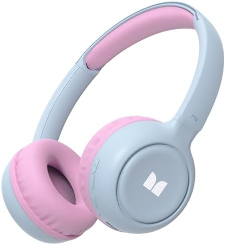 Monster Cute SK100 Kids Bluetooth Headphones, Over Ear Headphone ...