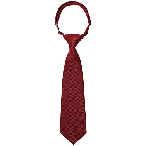 Ties for Kids Boys Necktie Adjustable - Woven Little Boys Pre-tied for Kids