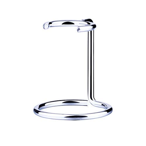 Shave Brush Stand Stainless Steel for Badger Shaving Brushes Holder Height 2.8inch 7cm Space Saver for Men