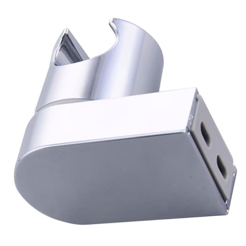 SHOWERORO Soporte para Cabezal de Ducha Giratorio 360° Ajustable ABS Resistente Base Fija para Rociador de Ducha Color Blanco 1 Unidad para Baño