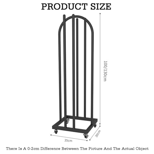 Solution de rangement vêtements étagère gain de place 2 en 1 dorée