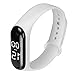 RASTKY Reloj Electrónico para Niñas para Niñas para Mujeres Mujeres Liderando Pantalla Táctil Deportiva Digital Vigilancia con Brazalete de Goma Imagen de RASTKY Reloj Electrónico para Niñas para Niñas para Mujeres Mujeres Liderando Pantalla Táctil Deportiva Digital Vigilancia con Brazalete de Goma
