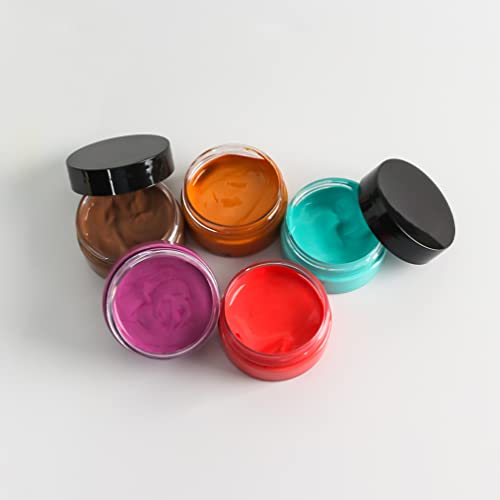 Longan Craft Chalk Paste Paint Set 14 Jars Paste With 6 Mini Squeegees For Silk Screen Stencils Screen Printing Ink Reusable Kit For Transfer Paint On Chalkboard Wood Furniture Fabric Decoration #TOP4