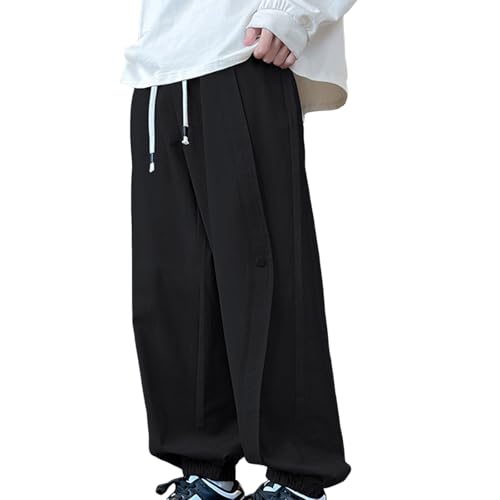 Baggy Joggers Sweatpants Lightweight Drawstring Elastic Waist Harem Cargo Pants Casual Loose Outdoor Hiking Trousers