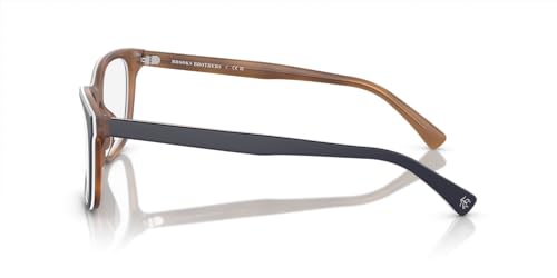 Image of Brooks Brothers mens Bb2063u Universal Fit Square Prescription Eyewear Frames