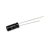 Marca: Voltury. 10 unidades 100 uF 16 V condensador eléctrico Volty Lowesr 105 °C terminales THT