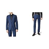 reine Schurwolle Strellson Herren Anzug L-Allen