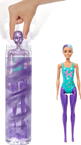 Muñeca Barbie Color Reveal con 25 Sorpresas y 10 Accesorios de Pelo miniatura 2
