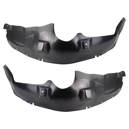 Image of TRQ Inner Fender Liner Set Compatible with 2002-2007 Saturn Vue GM1248135 GM1249135