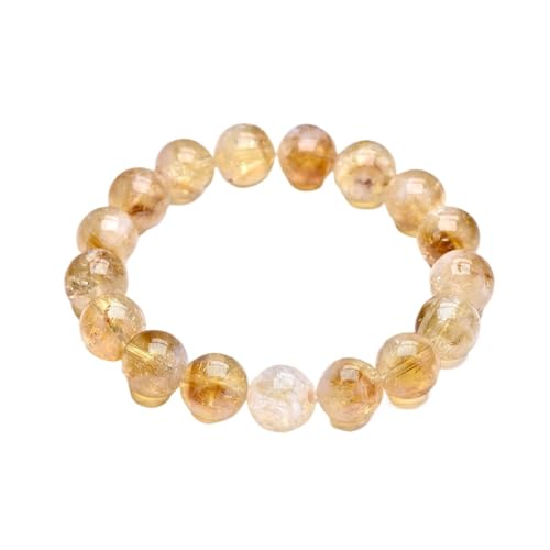 Bracelet citrine jaune perles 3A pour illuminer vos tenues quotidiennes professionnelles et chic