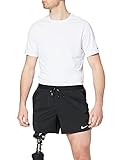 Tejido transpirable NIKE M NK Flex Stride Short 5IN BF Shorts, Mens, Black/Reflective silv, L