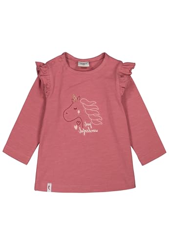 SALT AND PEPPER Baby Langarmshirt Rüschen und Einhorn Print Organic Cotton