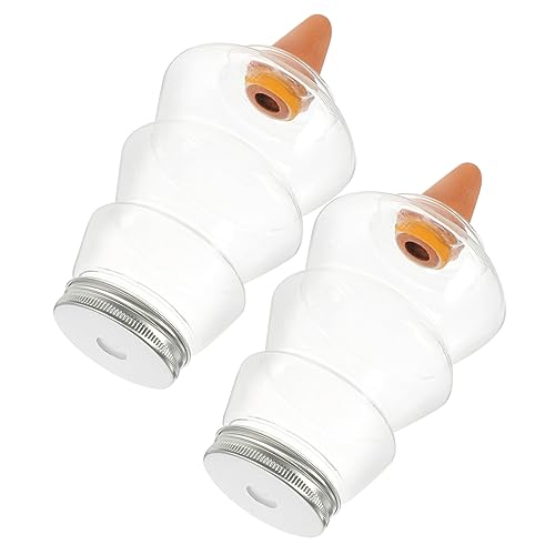 Abaodam 2Pcs Self Watering Devices Automatic Watering System for Indoor and Outdoor Use Creative Drip Irrigation Tool Unique Christmas Tree Design for Home Gardening