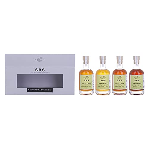 1423 World Class Spirits S.B.S JAMAICA WPE Experimental Cask Series 2014 49% Volume 4x0,2l in Geschenkbox Rum