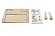 TABLA APERITIVO SET 4 BAMBU 24,5X20X1,2 TROPIC