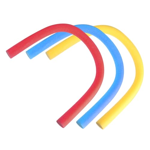 BESTonZON 3pièces Tuyaux De Flottaison pour Garçon Fille Lot de Nouilles De Piscine Mousse Colorées Accessoires De Natation Amusants Et Pratiques pour Jeux Aquatiques Et Entraînements