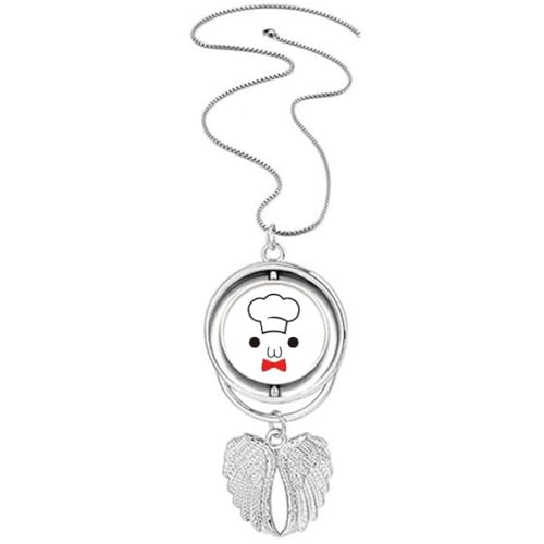 Collier ailes d'ange pour afficher votre fierté de chef sans gêne