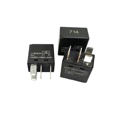 Relé V23074-A1002-A402 coche n° 714 HFV6 24V de alta durabilidad para ingeniería automotriz