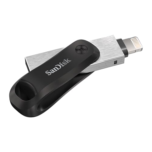 SanDisk 128GB iXpand Flash Drive Go - For your iPhone 14 or older - Create space on your iPhone - SDIX60N-128G-GN6NE