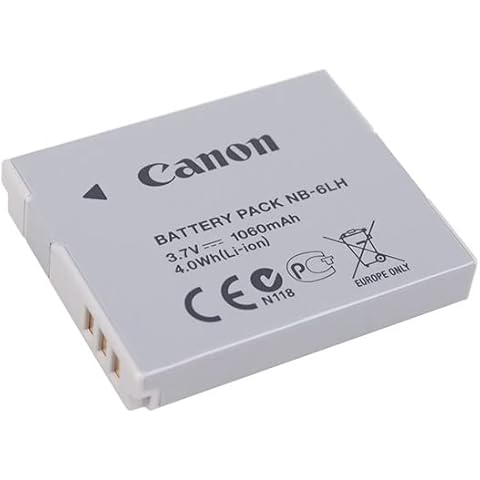 Batería Canon NB-6LH para cámaras S y SX Cover