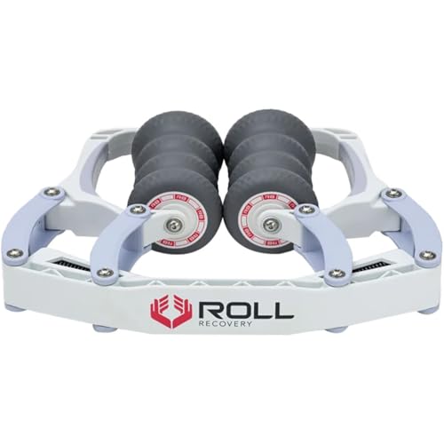 ROLL Recovery R8 (Alpine White) - Deep Tissue Massage Roller
