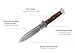 Perkin - Handmade Hunting Knife Fixed Blade Hunting Knife with Sheath Double Edge Blade