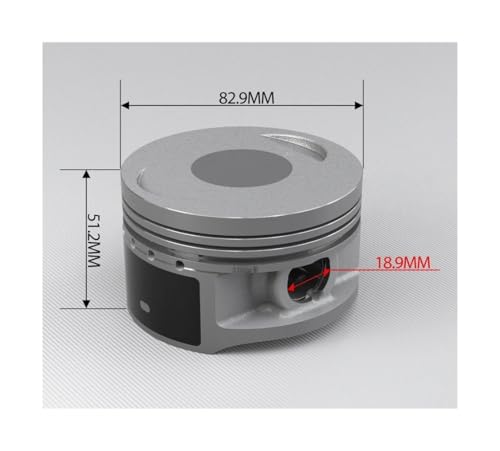 Kit de segment de piston pour rénover le quad YFM350X ATV - 3
