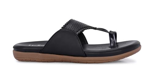 Image of Karaddi Women's Flats Heel | Back Open Fashion Sandals for Ladies Kolhapui Chappal | Stylish Thong Sandal