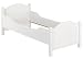 Produktbild Erst-Holz® Seniorenbett extra hoch waschweiß 100x200 Massivholz Holzbett Einzelbett Gästebett 60.40-10 W oR