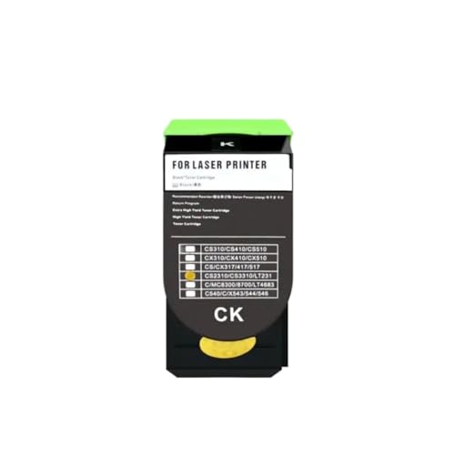 Boîte à poudre compatible CS310 pour éviter les taches sur CX310 CX410