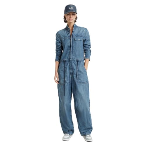Combinaison Cocoon Femme G-STAR en toile denim haut de gamme et finitions premium