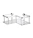 Produktbild Smedbo DK3025 Sideline Seifenkorb Messing/Kupfer/Zink silber 35 x 10 x 7 cm