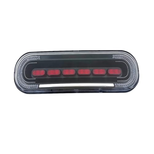 Feu arrière LED pour moto et quad 12V avec clignotants intégrés et feu stop